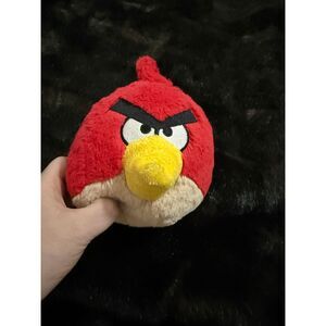 Commonwealth Red 5” Angry Bird plush stuffed animal
